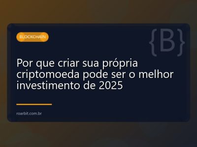Por que criar sua própria criptomoeda pode ser o melhor investimento de 2025