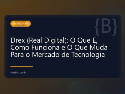 Drex (Real Digital): O Que E, Como Funciona e O Que Muda Para o Mercado de Tecnologia