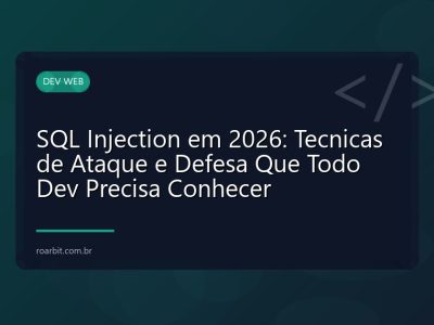 SQL Injection em 2026: Tecnicas de Ataque e Defesa Que Todo Dev Precisa Conhecer