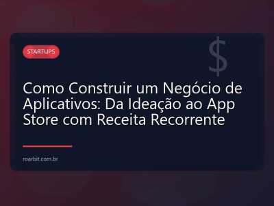 Como Construir um Negócio de Aplicativos: Da Ideação ao App Store com Receita Recorrente