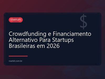 Crowdfunding e Financiamento Alternativo Para Startups Brasileiras em 2026