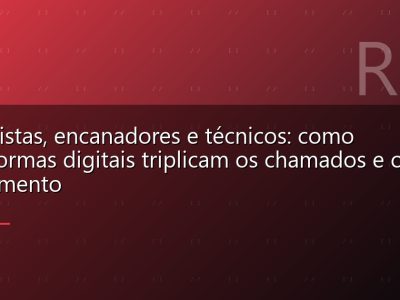Eletricistas, encanadores e técnicos: como plataformas digitais triplicam os chamados e o faturamento