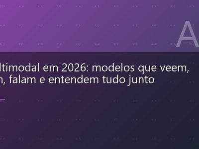 IA multimodal em 2026: modelos que veem, ouvem, falam e entendem tudo junto