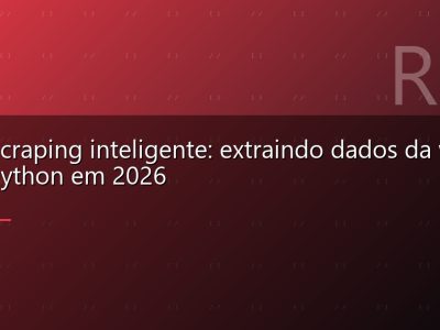 Web scraping inteligente: extraindo dados da web com Python em 2026