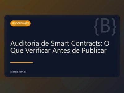 Auditoria de Smart Contracts: O Que Verificar Antes de Publicar