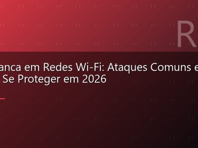 Seguranca em Redes Wi-Fi: Ataques Comuns e Como Se Proteger em 2026
