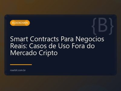 Smart Contracts Para Negocios Reais: Casos de Uso Fora do Mercado Cripto